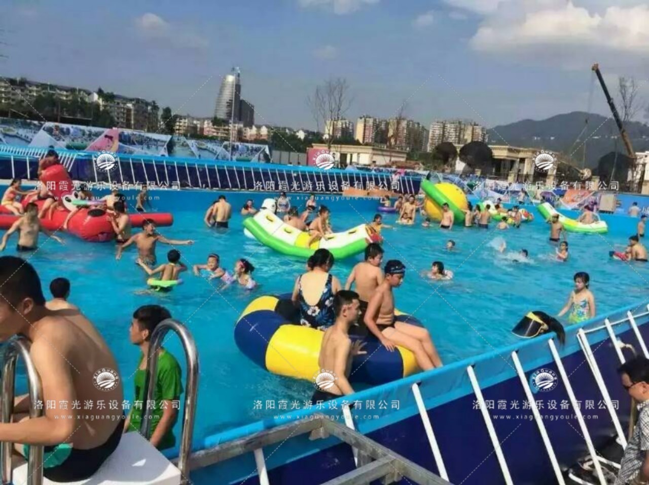 泉州支架泳池